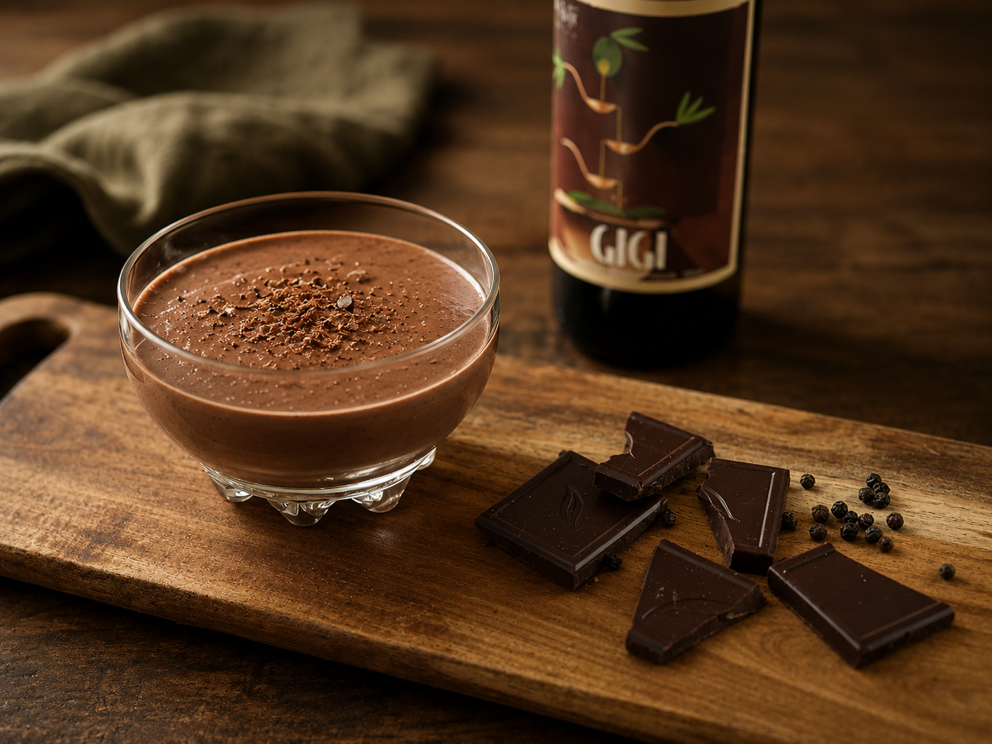 EVOO Chocolate Mousse – Rio Vista Olives
