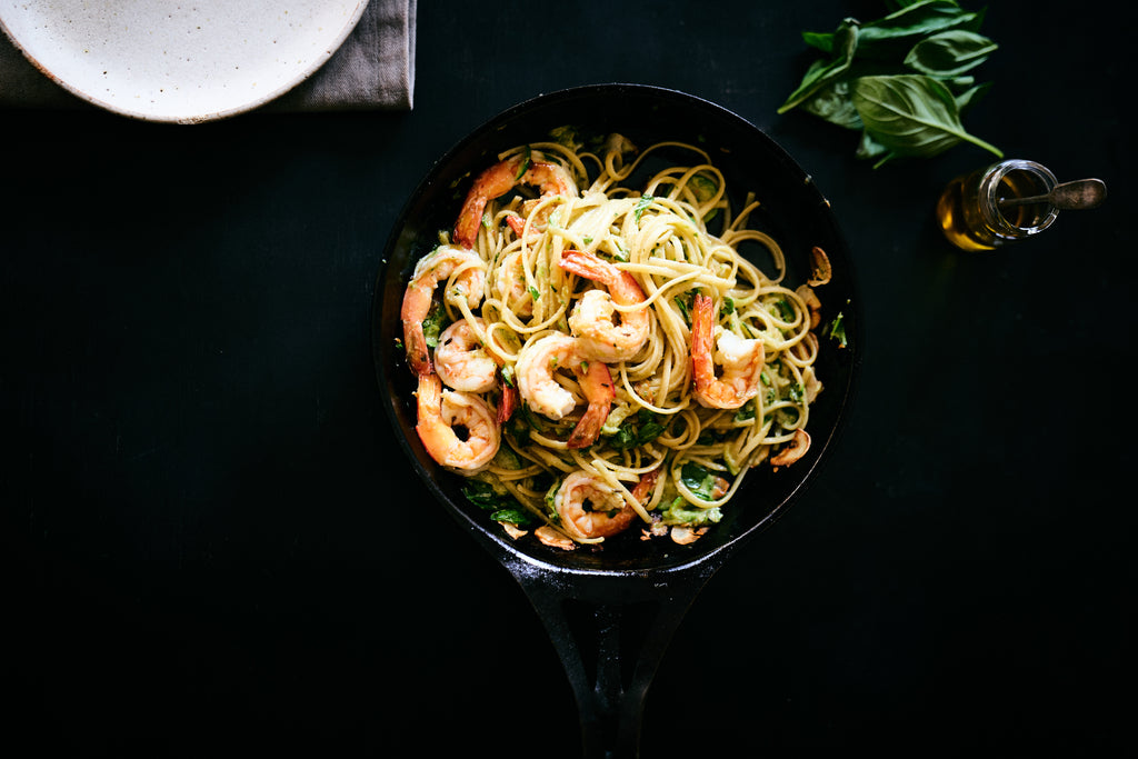 Linguini with Prawns, Garlic, Chilli and Fennel Seed – Rio Vista Olives