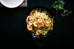 Linguini with Prawns, Garlic, Chilli and Fennel Seed
