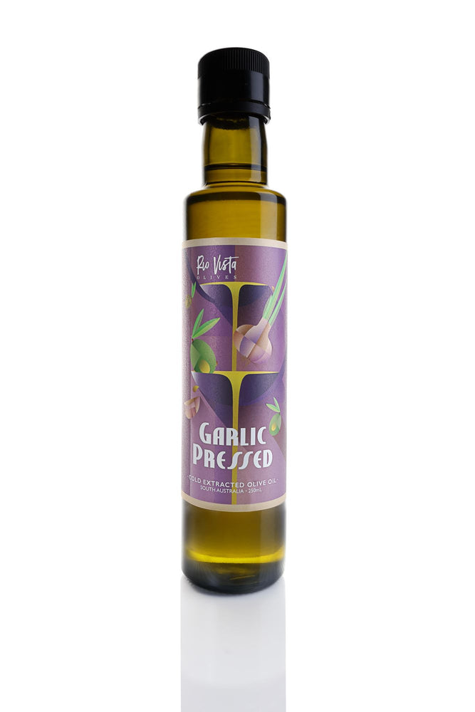 Rio Vista Olives Garlic Pressed Olive Oil