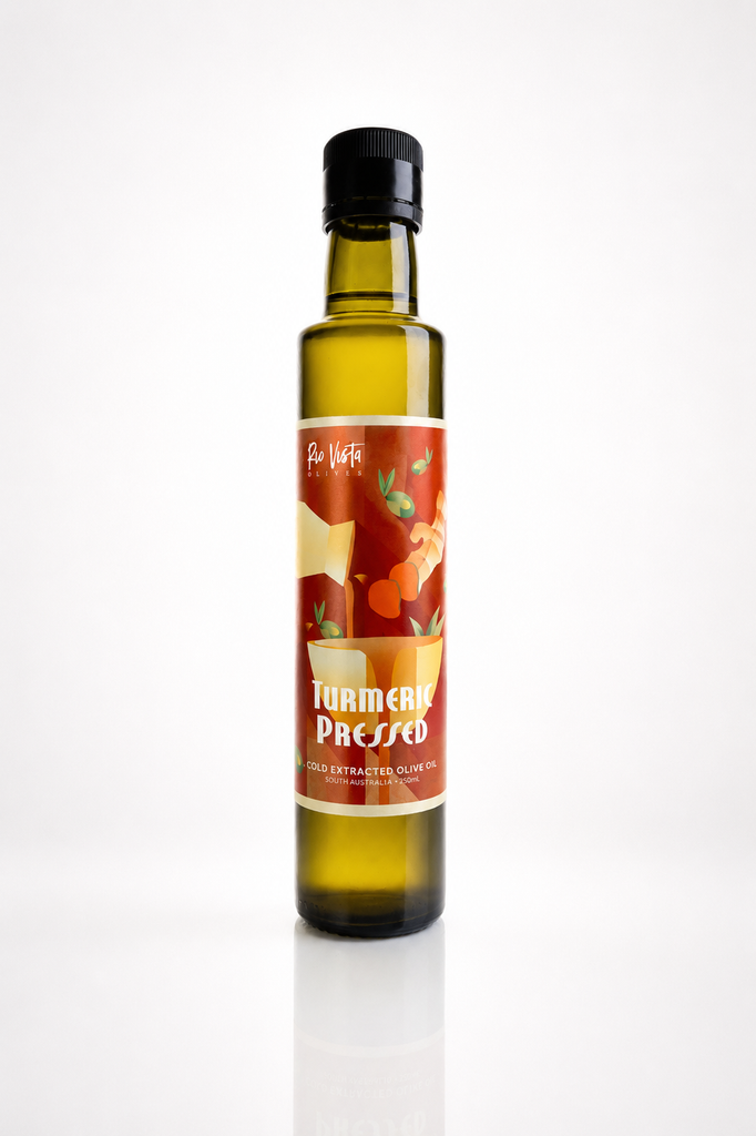 Turmeric Olive Oil - Turmeric Pressed Olive Oil 250ml – Rio Vista