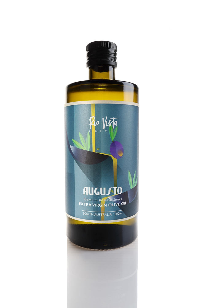 Augusto premium extra virgin olive oil is australian made best for seafood and risotto